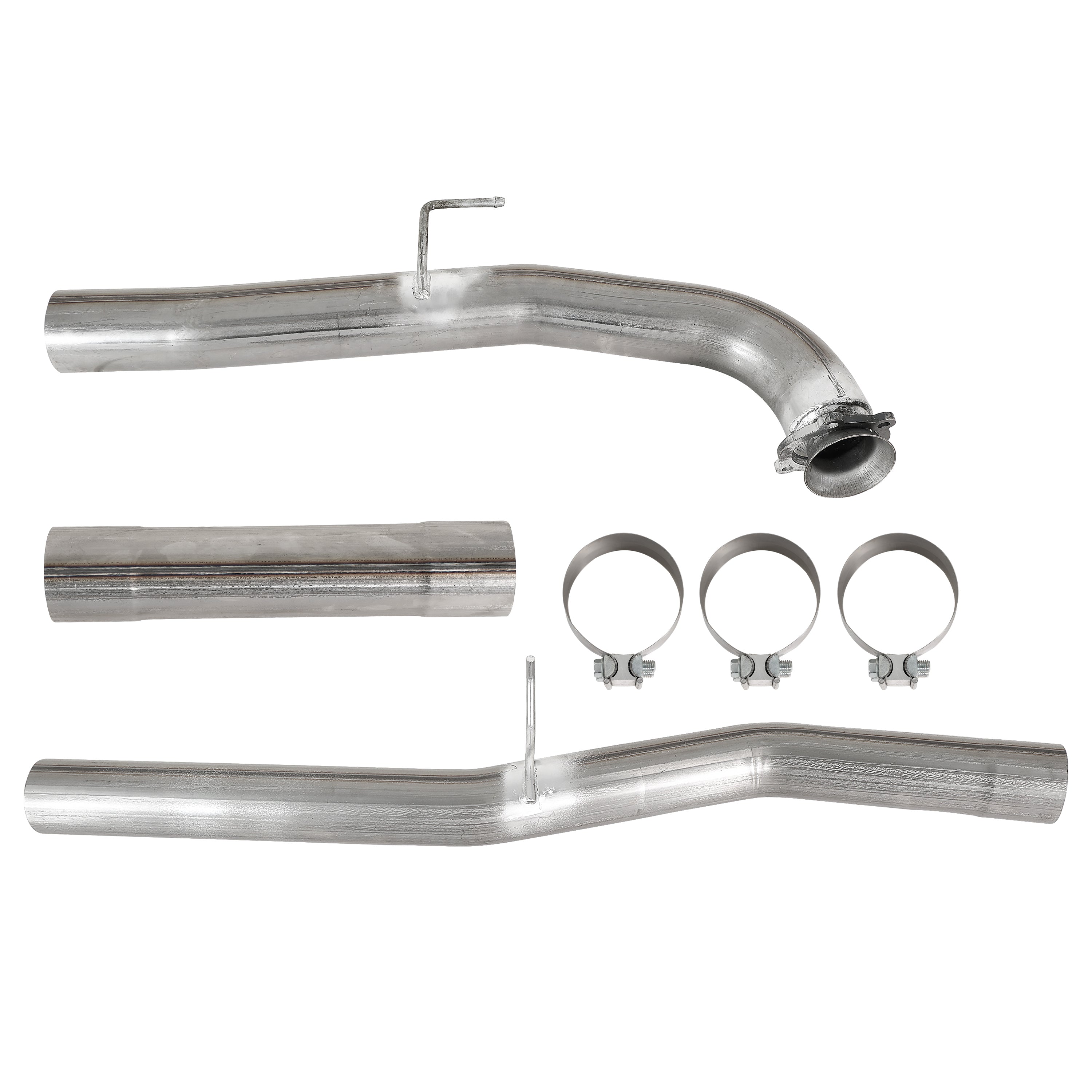 4" DPF & CAT Delete Pipe | 2017-2023 GM/Chevy Duramax 6.6L