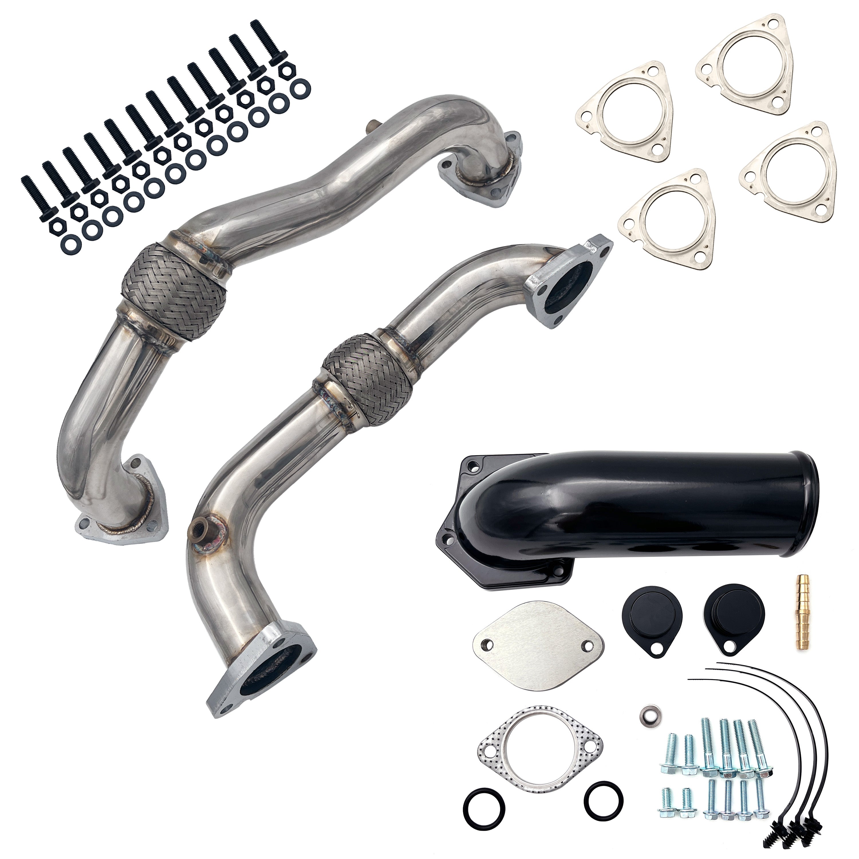 5" DPF Delete Pipe | EGR Delete Kit | 2008-2010 Ford Powerstroke 6.4L