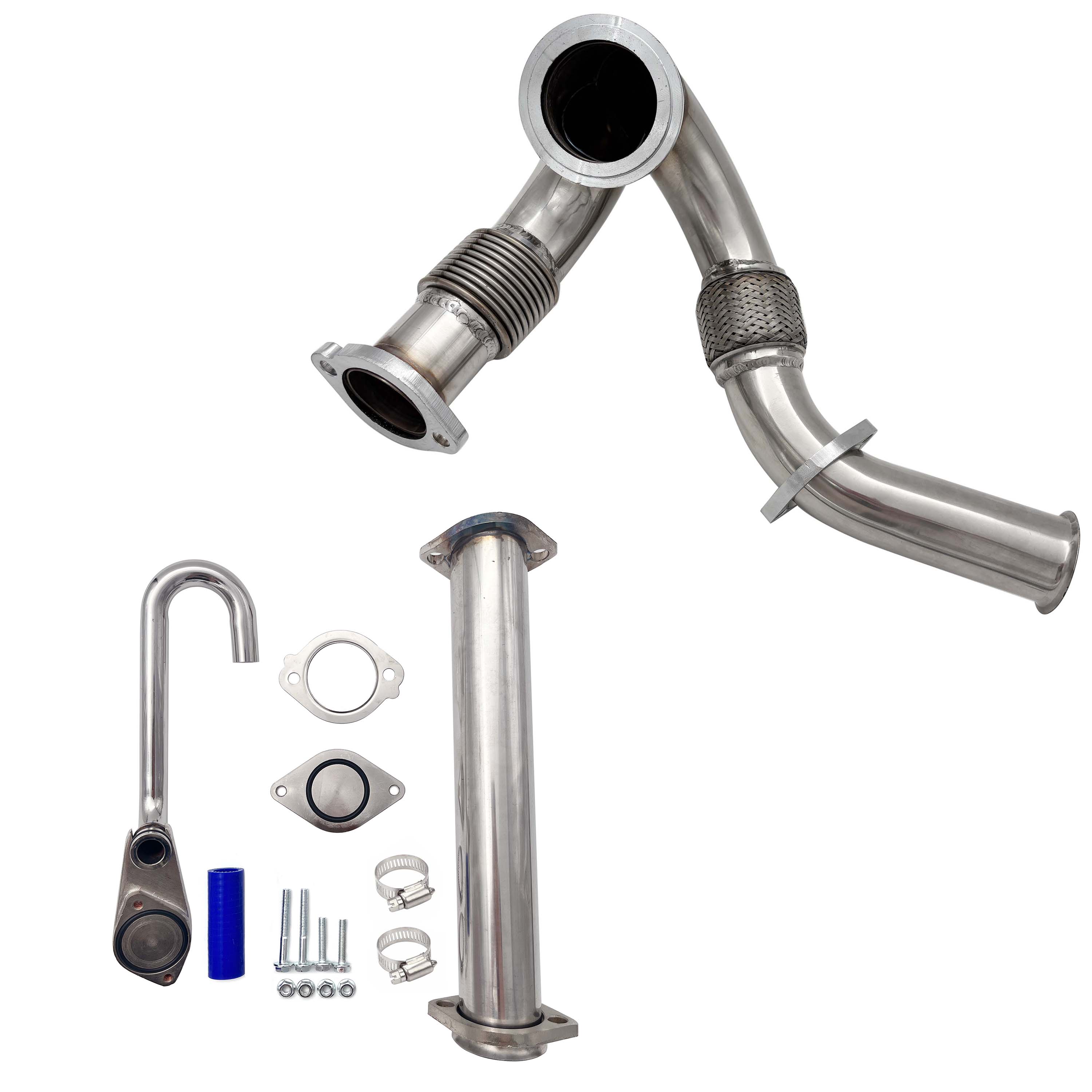 EGR Delete Kit | Exhaust Up/Y-Pipe | 2003-2007 Ford Powerstroke 6.0L