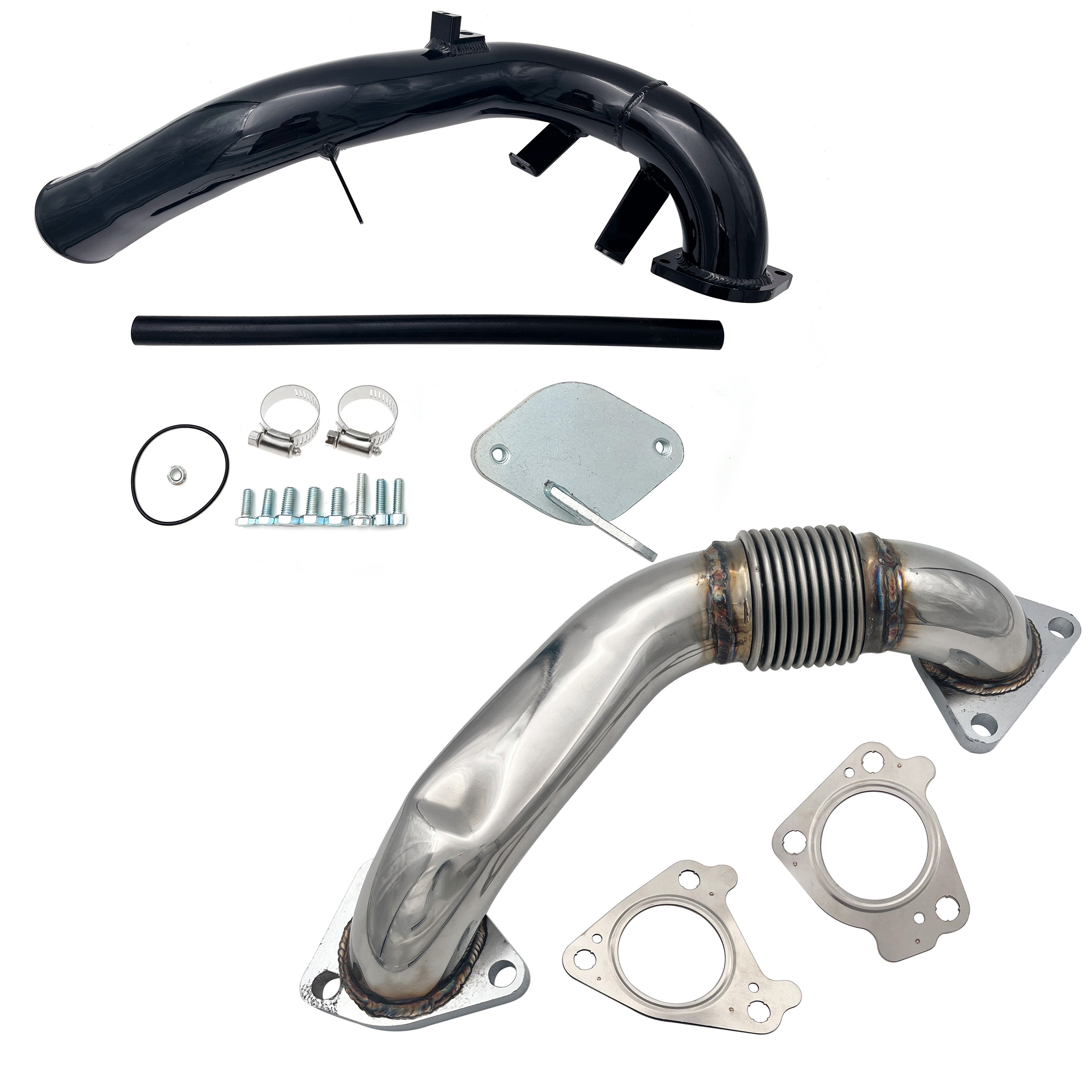 EGR Delete Kit | Passenger Side Up-Pipe | 2006-2007 GM/Chevy Duramax LBZ 6.6L