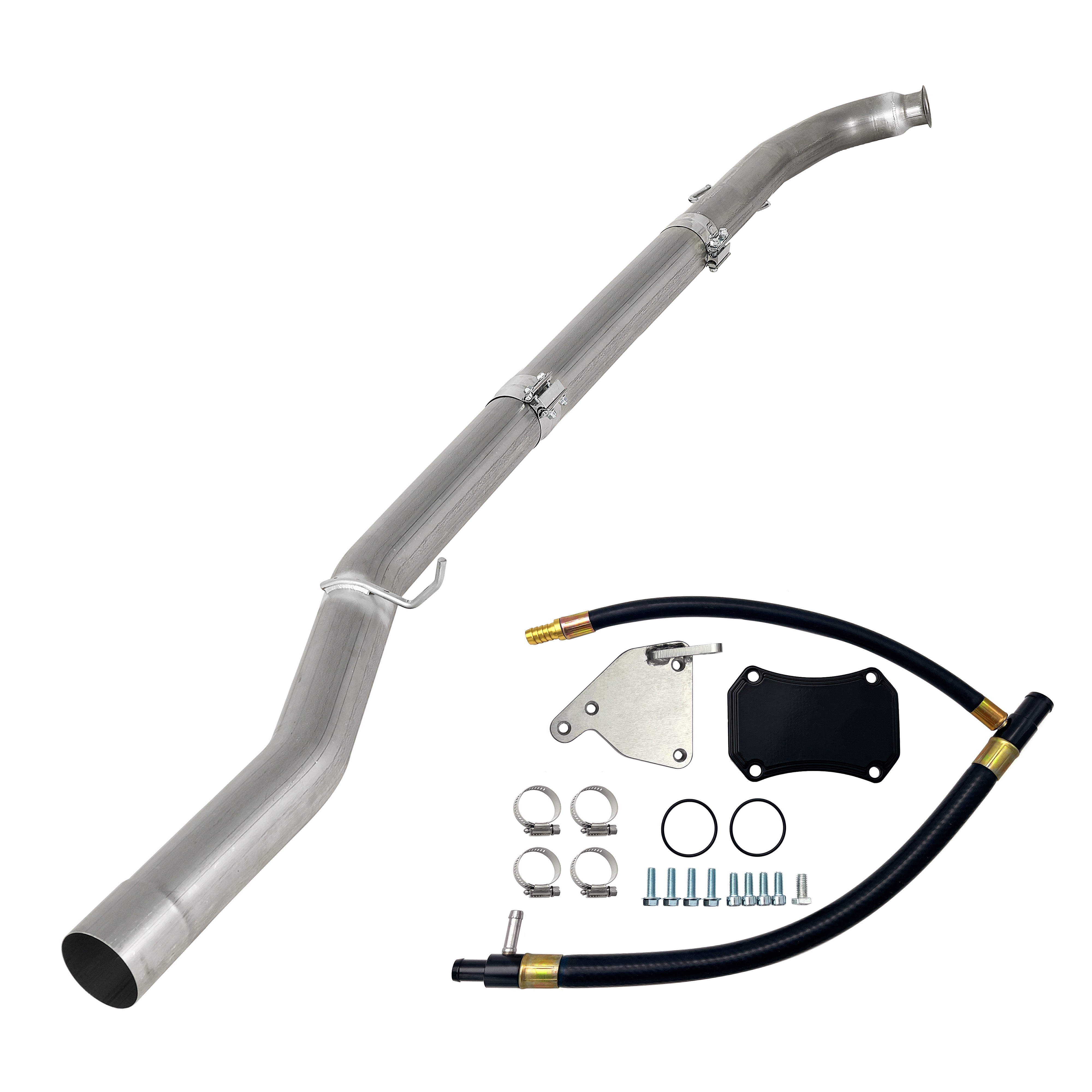 4" DPF & CAT Delete Pipe | EGR Delete | 2011-2015 GM/Chevy Duramax LML 6.6L