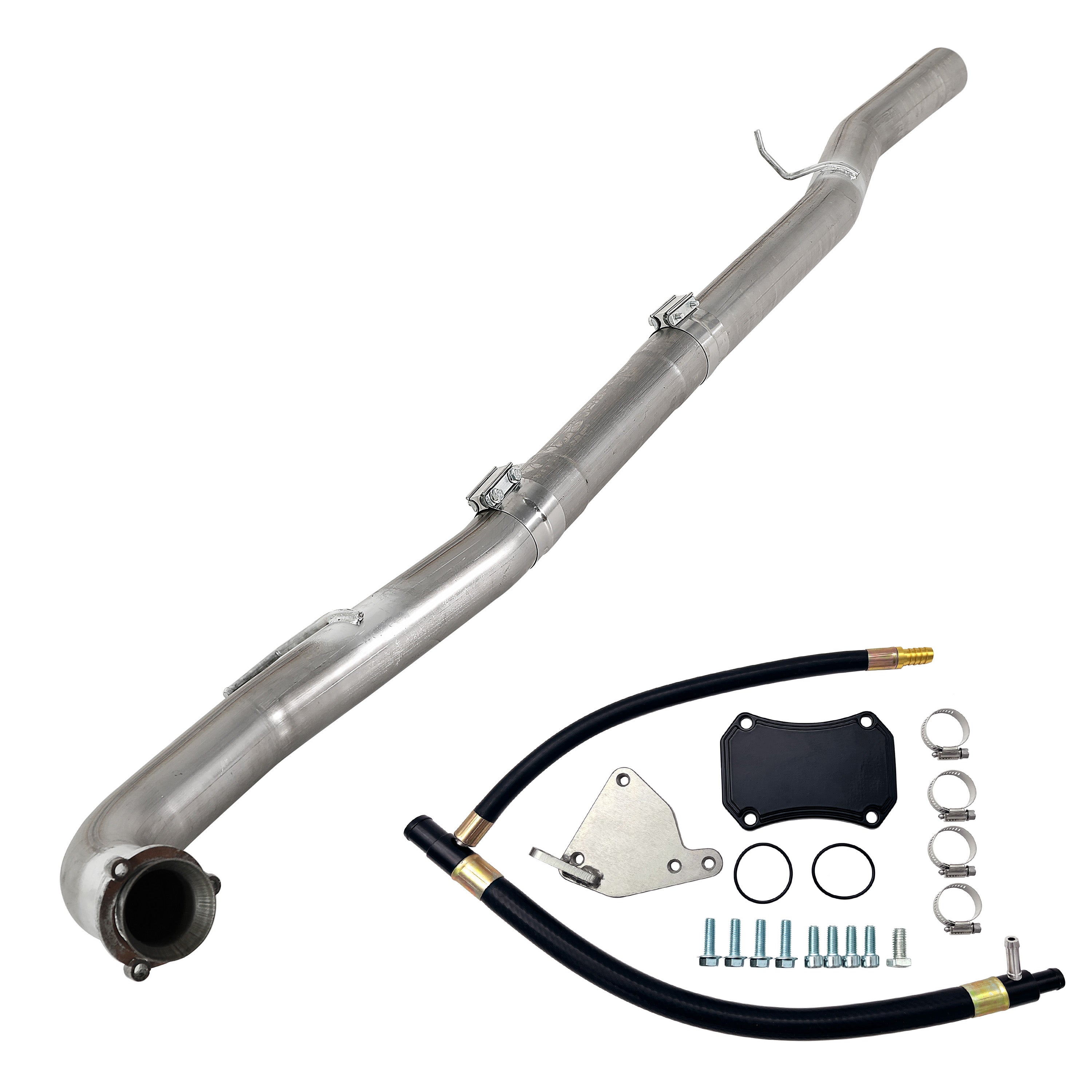 4" DPF Pipe | EGR Delete | 2015.5-2016 GM/Chevy Duramax LML 6.6L