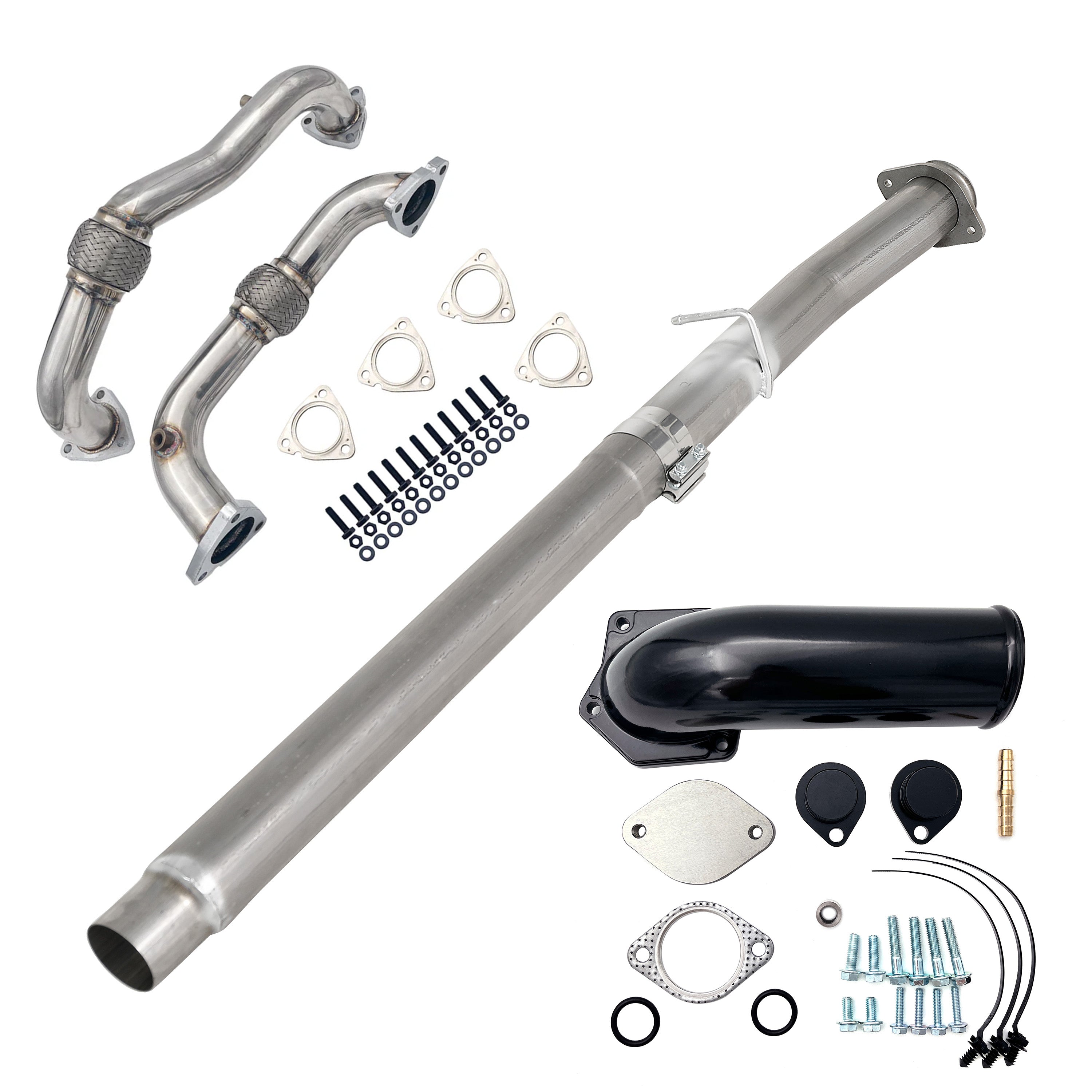 4" DPF/EGR Delete Kit | 2008-2010 Ford Powerstroke 6.4L