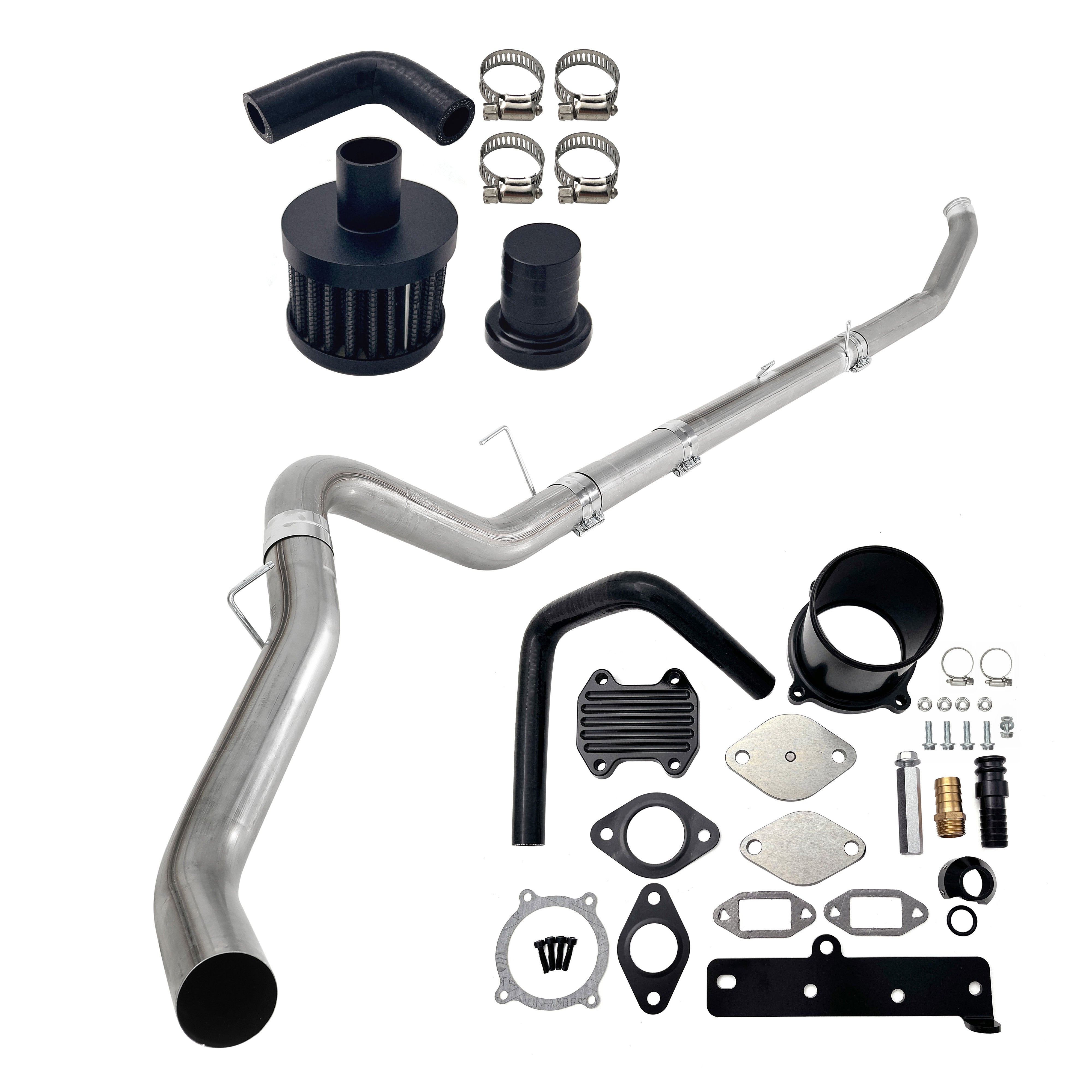 5" DPF/CCV/EGR Delete Kit | 2013-2018 Ram Cummins 6.7L