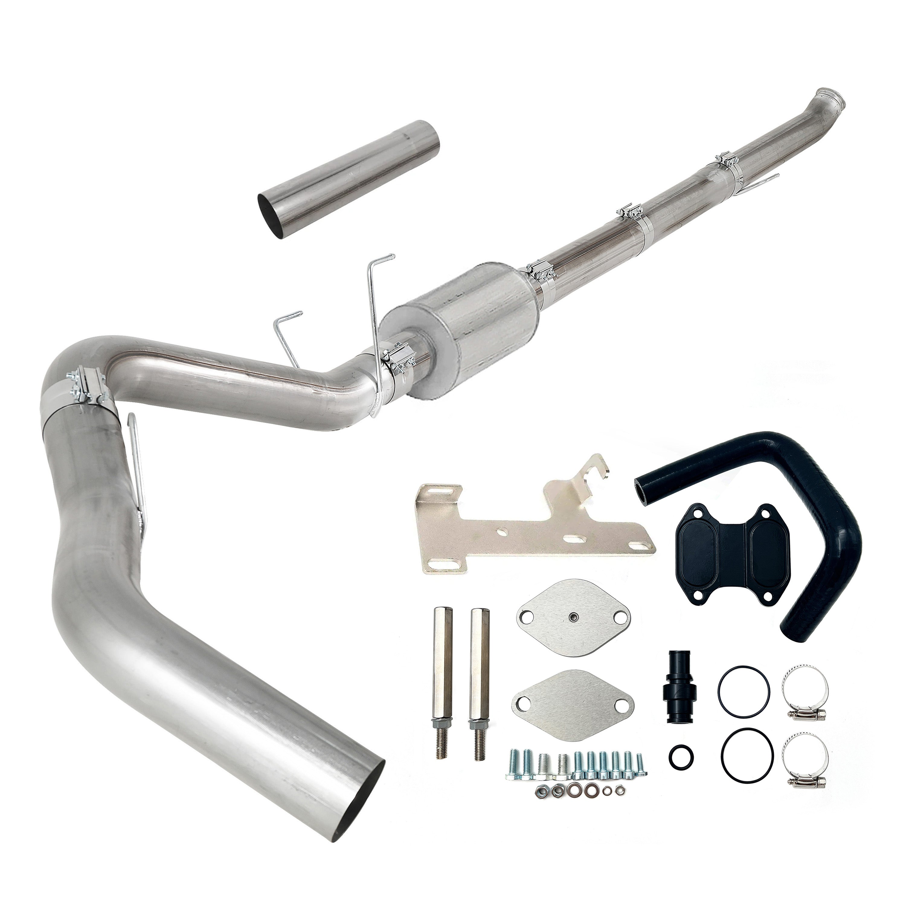 4"/5" DPF Delete Pipe | EGR Delete Kit | 2019-2022 Ram Cummins 6.7L
