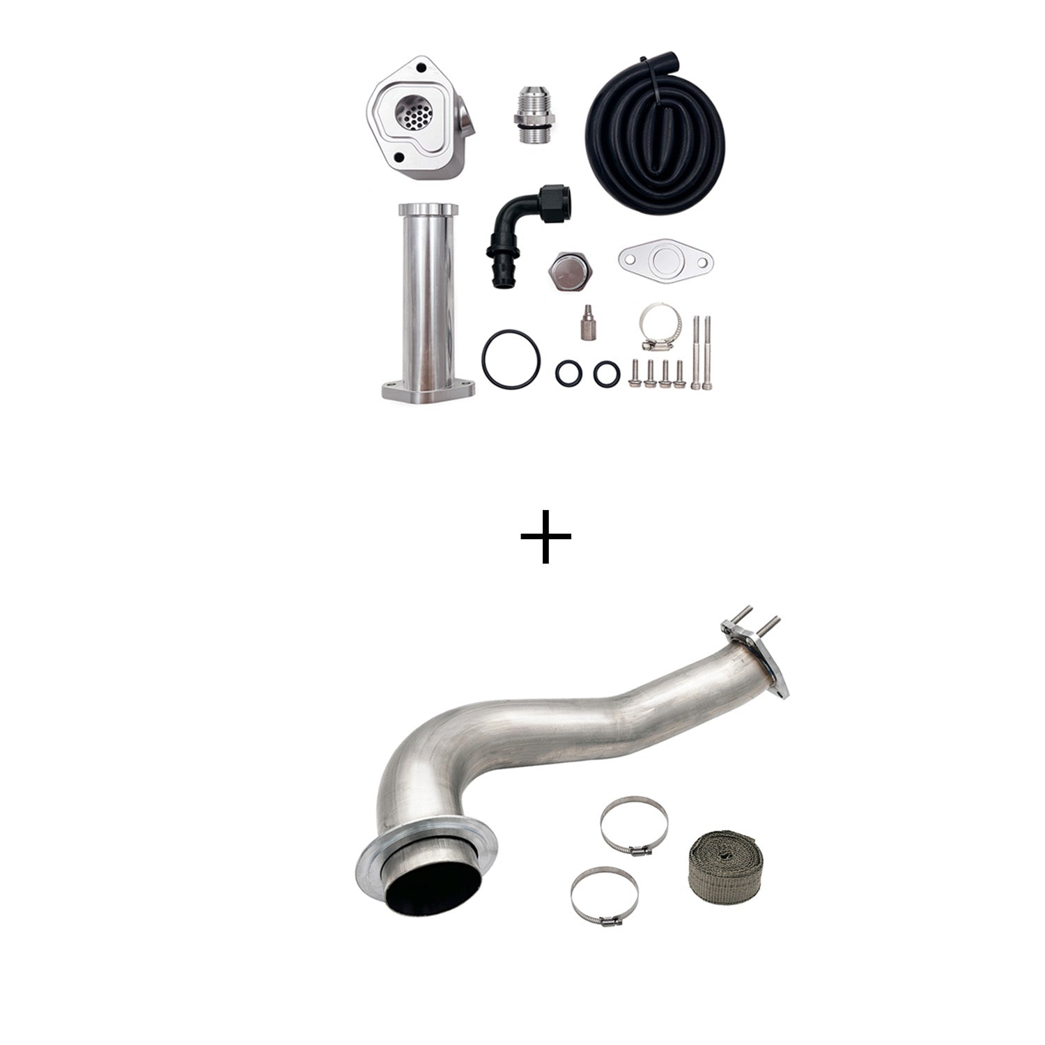 Full Delete Kit 4"/5"DPF/EGR/CCV/Downpipe| 2017-2023 GM/Chevy Duramax 6.6L