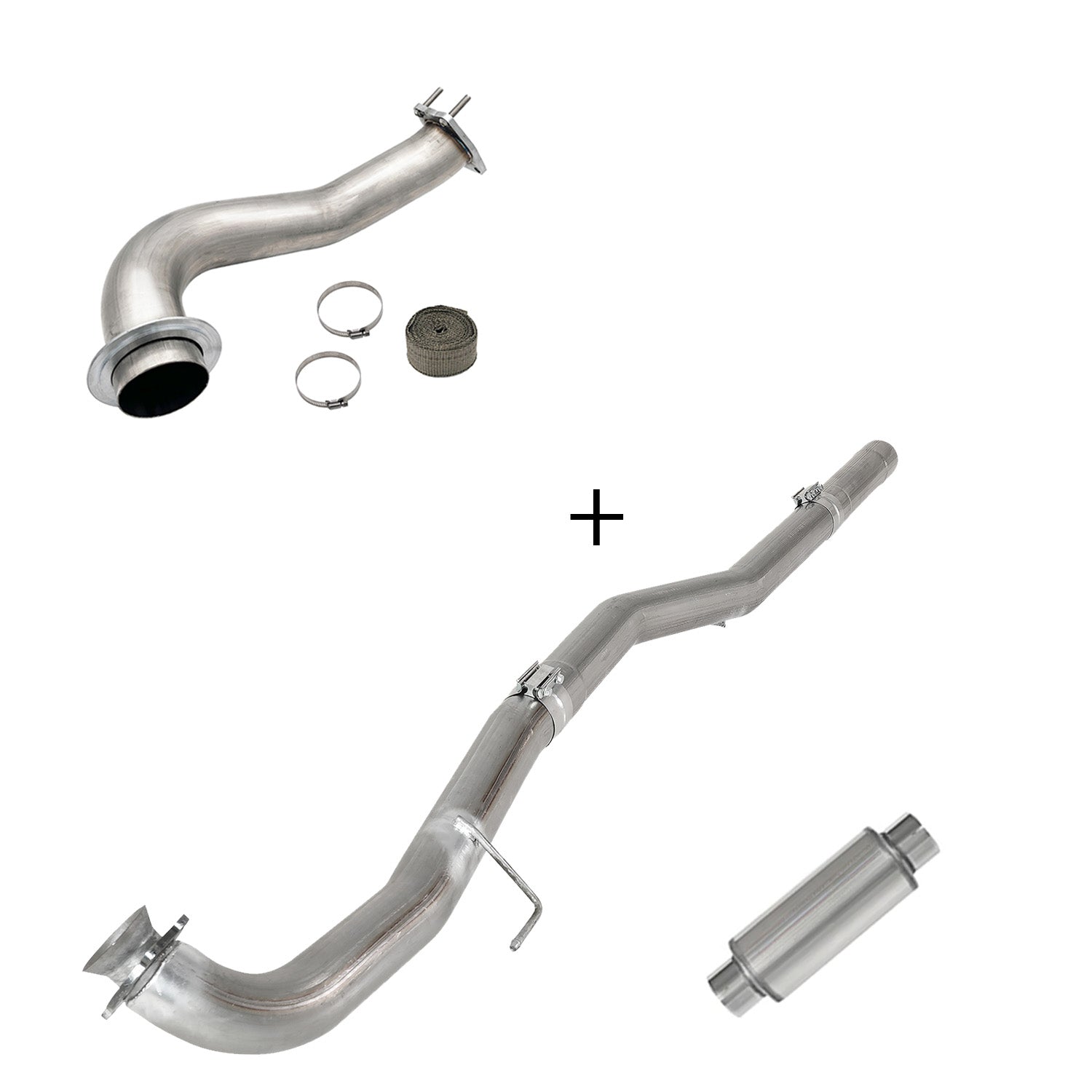 Full Delete Kit 4"/5"DPF/EGR/CCV/Downpipe| 2017-2023 GM/Chevy Duramax 6.6L