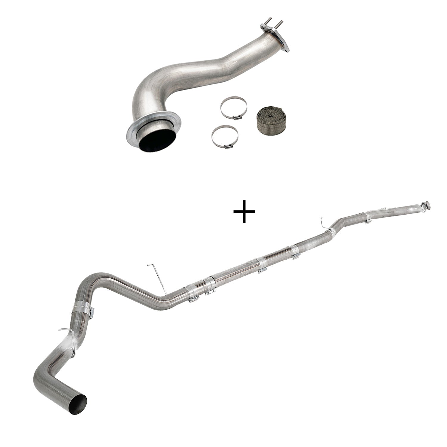 Full Delete Kit 4"/5"DPF/EGR/CCV/Downpipe| 2017-2023 GM/Chevy Duramax 6.6L