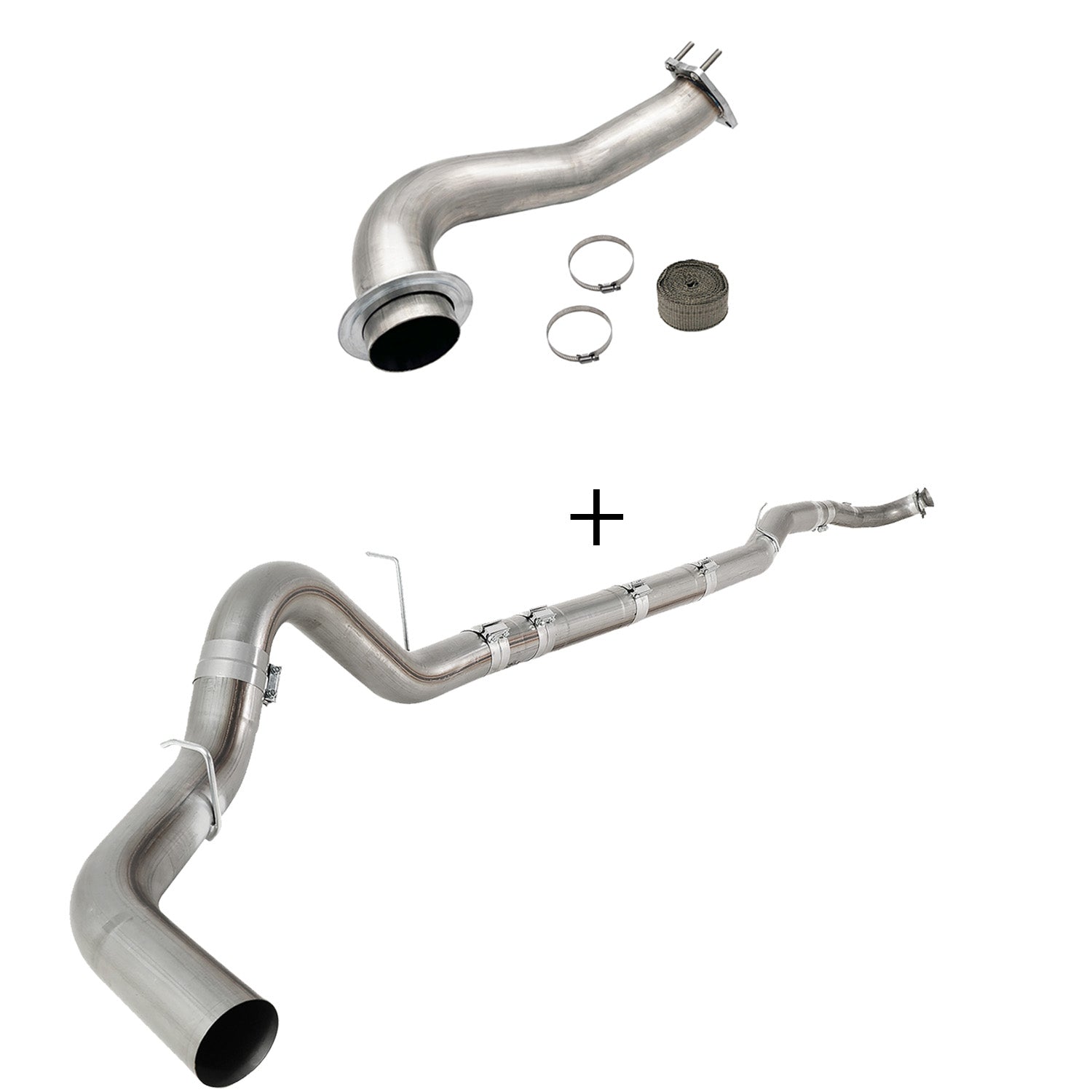 Full Delete Kit 4"/5"DPF/EGR/CCV/Downpipe| 2017-2023 GM/Chevy Duramax 6.6L