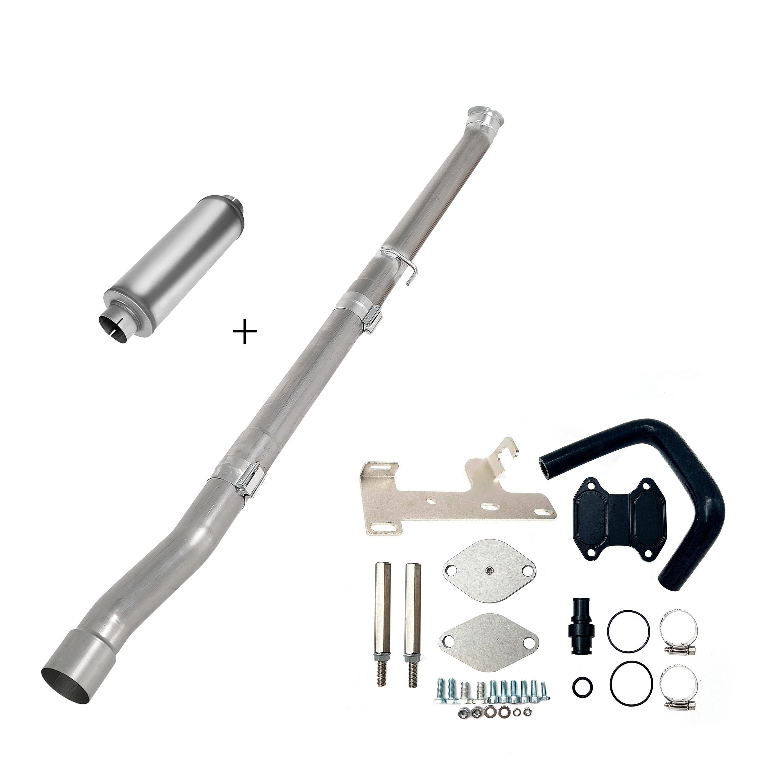 Full Delete Kit 4"/5" DPF/DEF/EGR | 2019-2021 Ram Cummins 6.7L