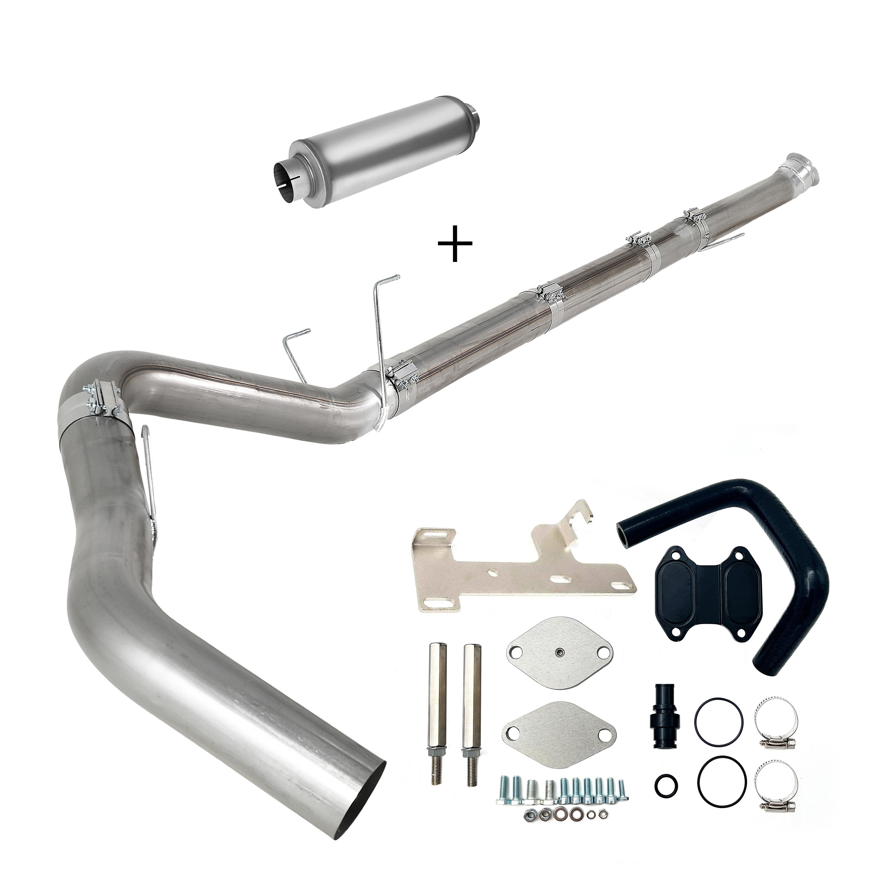 Full Delete Kit 4"/5" DPF/DEF/EGR | 2019-2021 Ram Cummins 6.7L