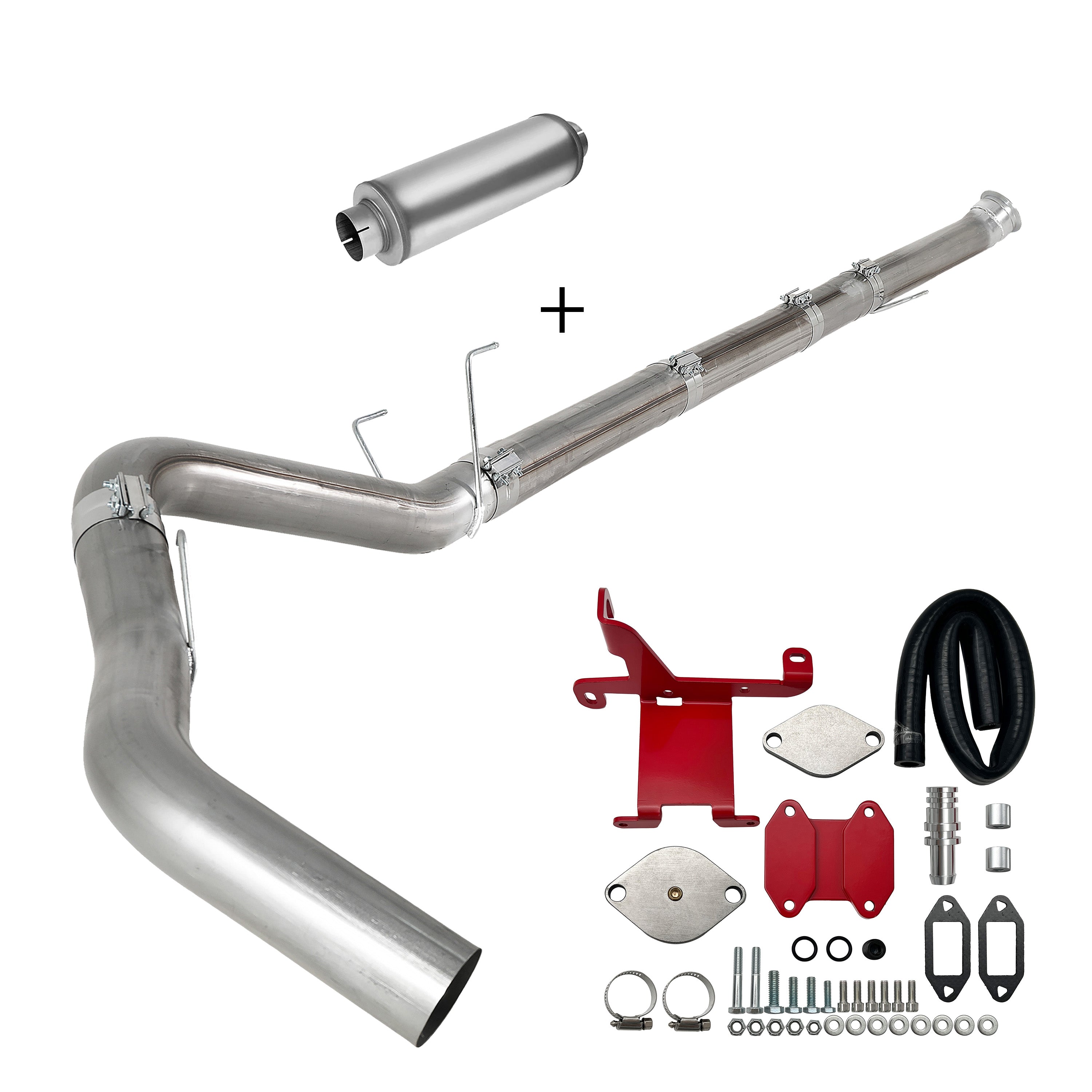 Full Delete Kit 4"/5" DPF/DEF/EGR | 2019-2021 Ram Cummins 6.7L
