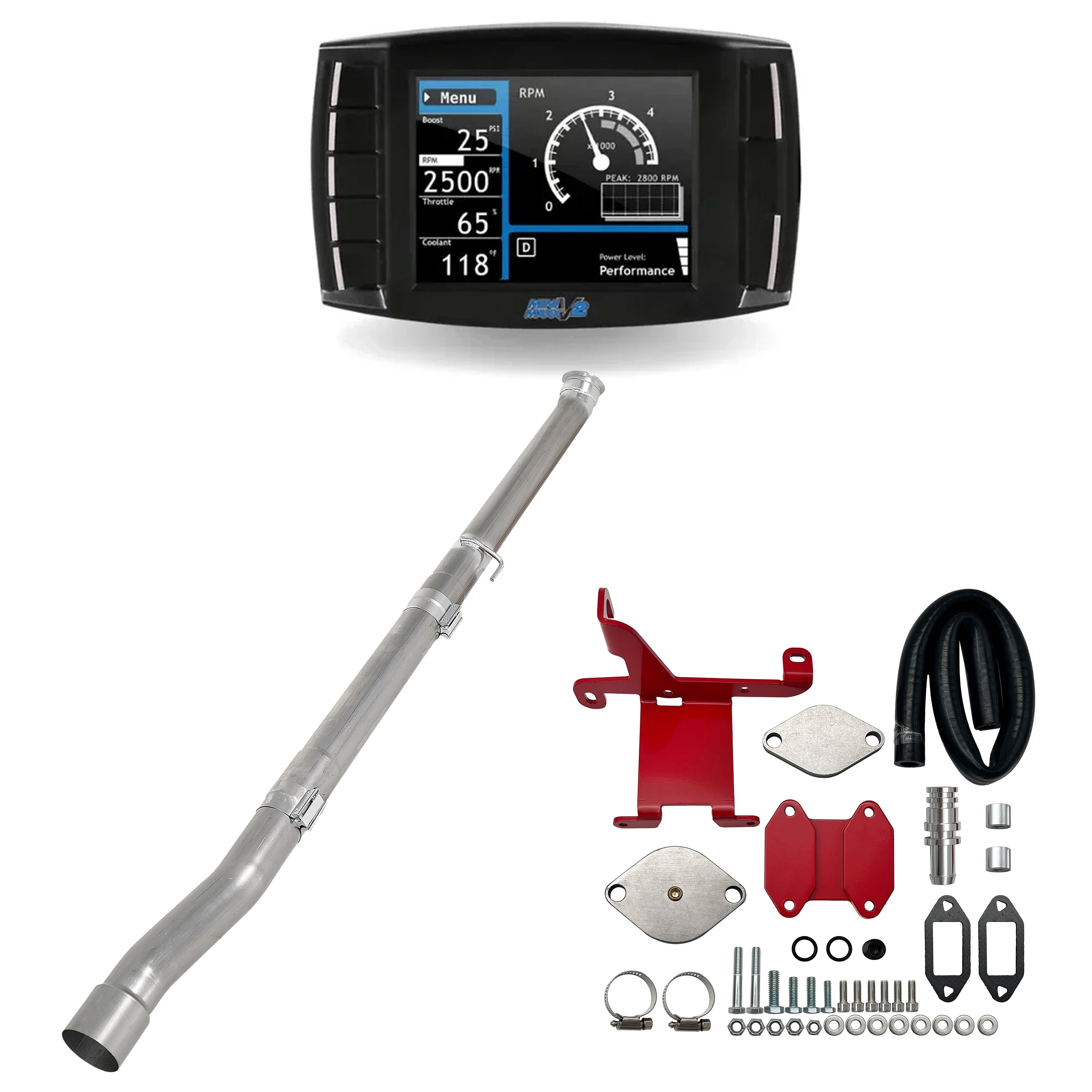 Full Delete Kit 4"/5" DPF/DEF/EGR | 2019-2021 Ram Cummins 6.7L