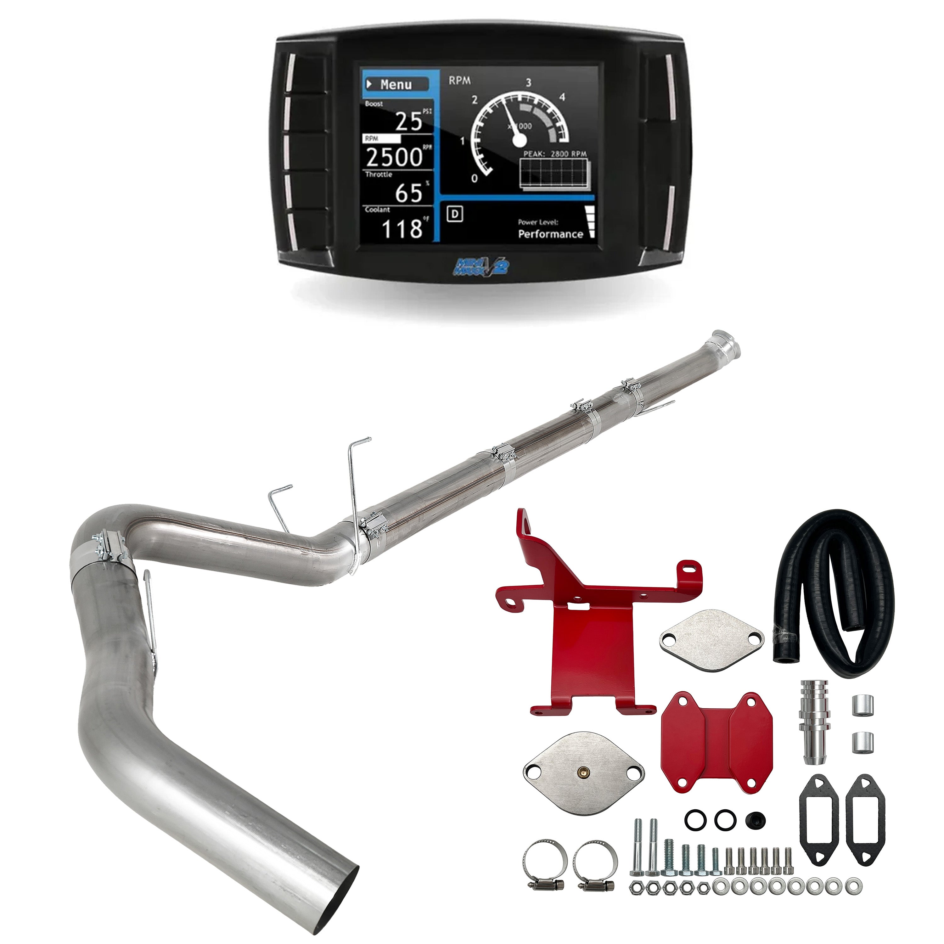 Full Delete Kit 4"/5" DPF/DEF/EGR | 2019-2021 Ram Cummins 6.7L