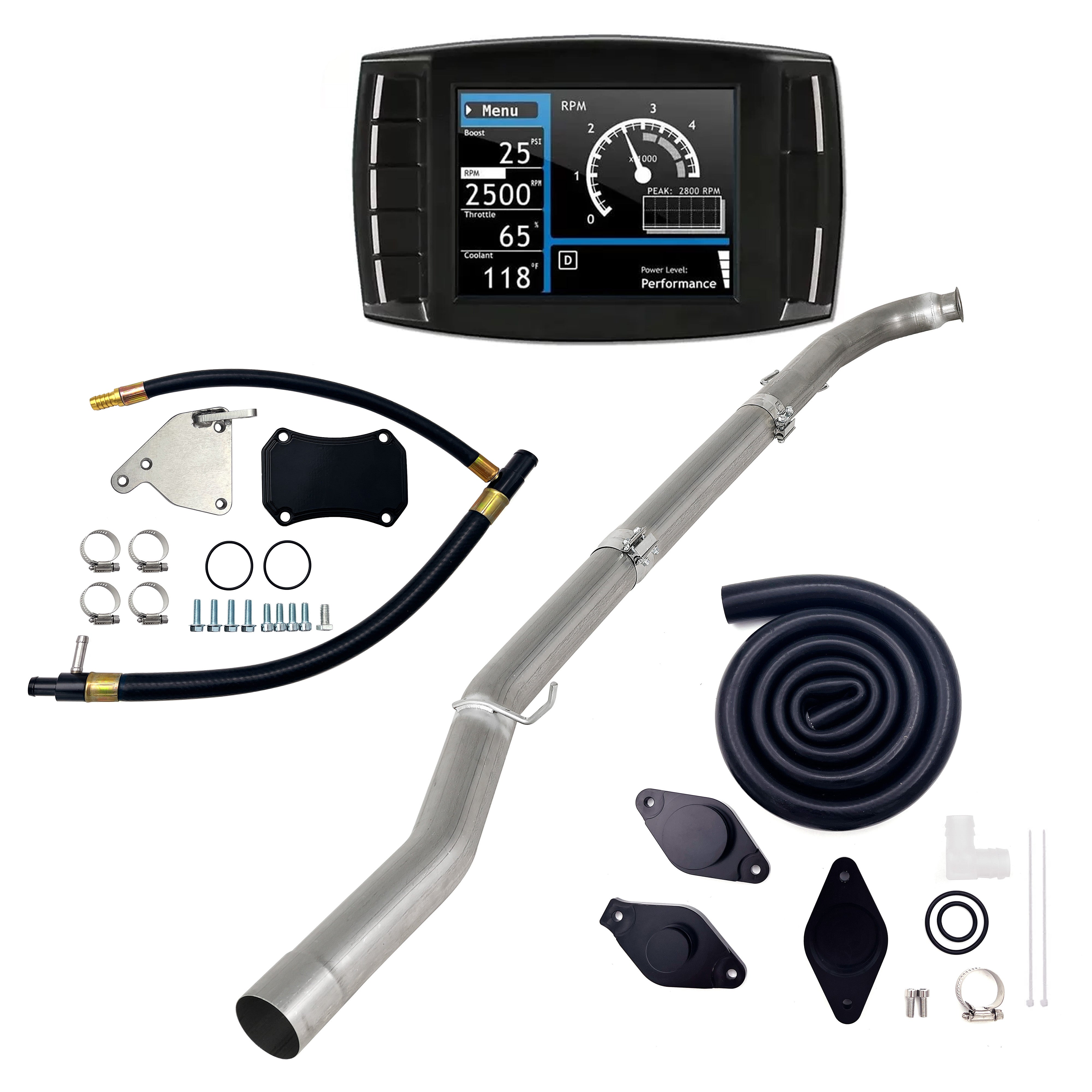 Full Delete Kit 4" DPF/DEF/EGR/CCV | 2011-2015 GM/Chevy Duramax 6.6L