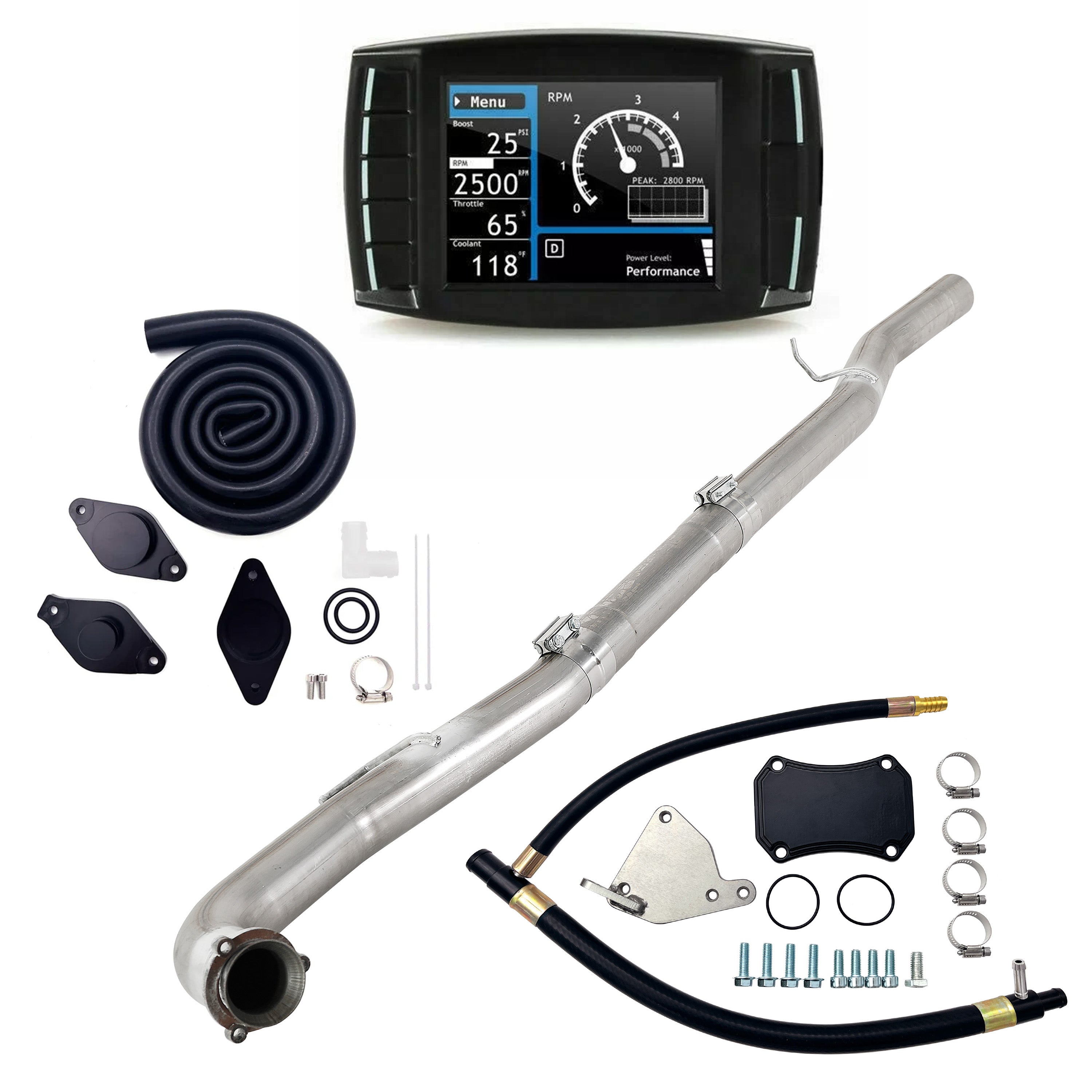 Full Delete Kit 4" DPF/DEF/EGR/CCV | 2015.5-2016 GM/Chevy Duramax LML 6.6L