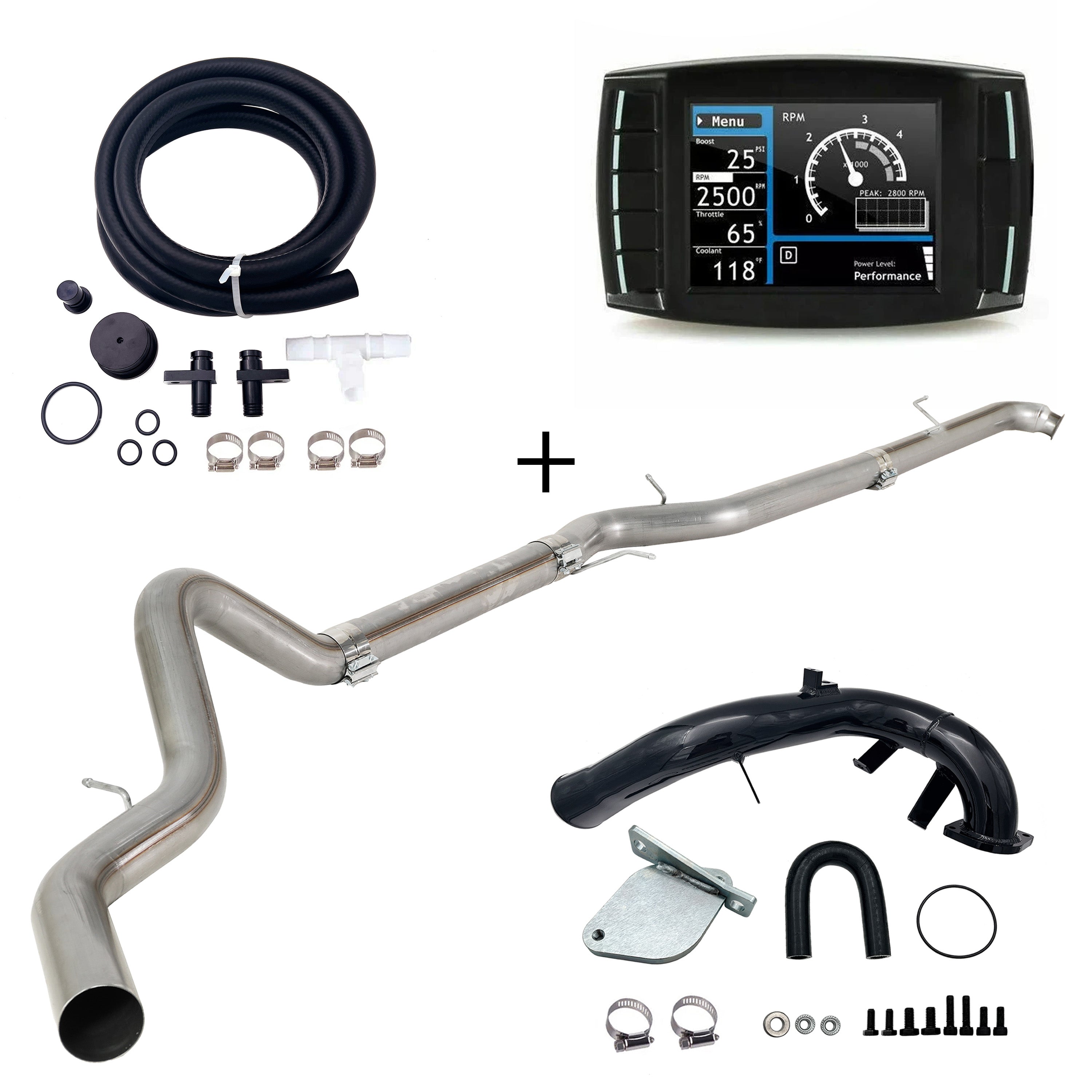 Full Delete Kit 4" DPF/DEF/EGR/CCV/ | 2007.5-2010 GM/Chevy Duramax LMM 6.6L