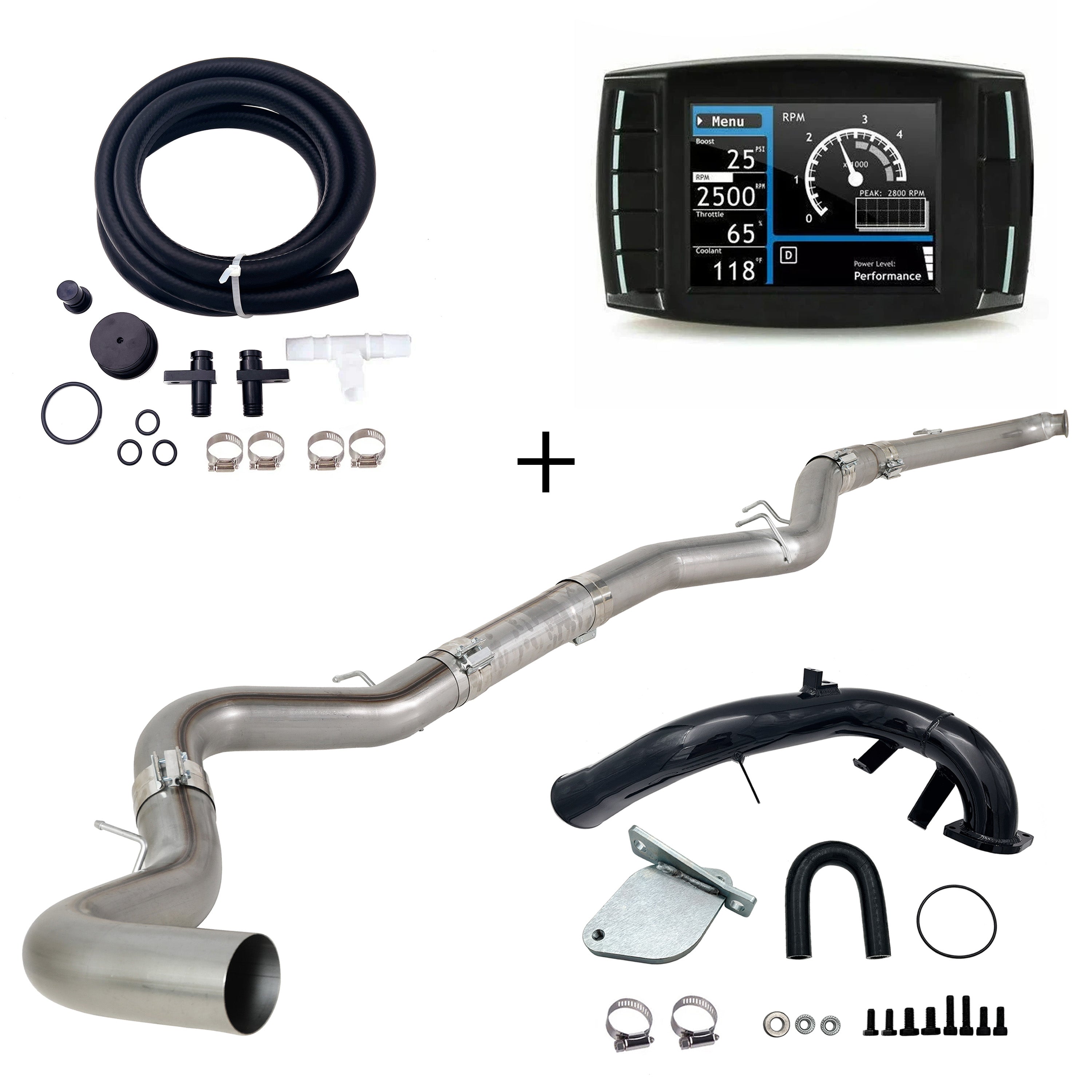 Full Delete Kit 5" DPF/DEF/EGR/CCV/ | 2007.5-2010 GM/Chevy Duramax LMM 6.6L
