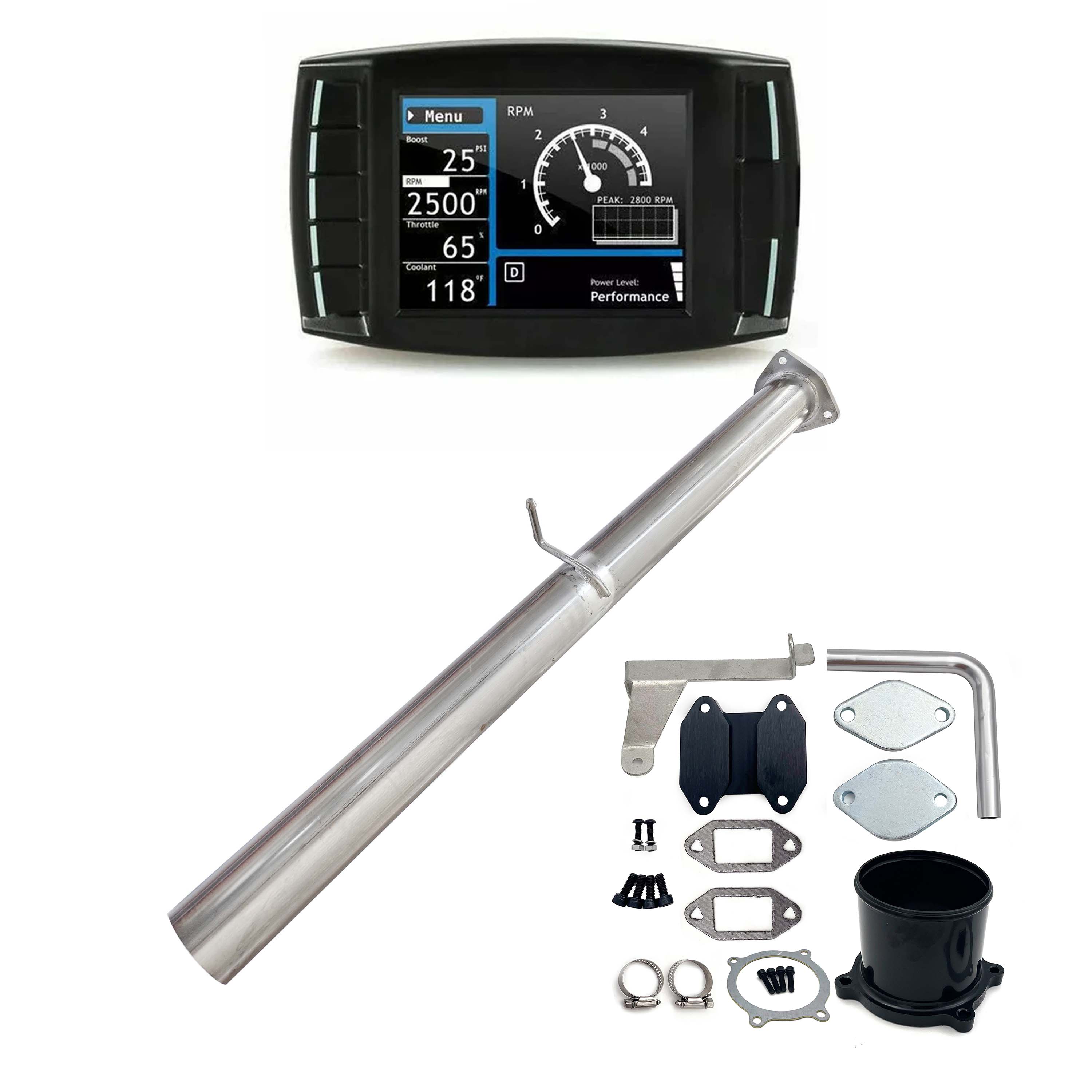 Full Delete Kit 4" DPF/DEF/EGR | 2007-2009 Ram Cummins 6.7L