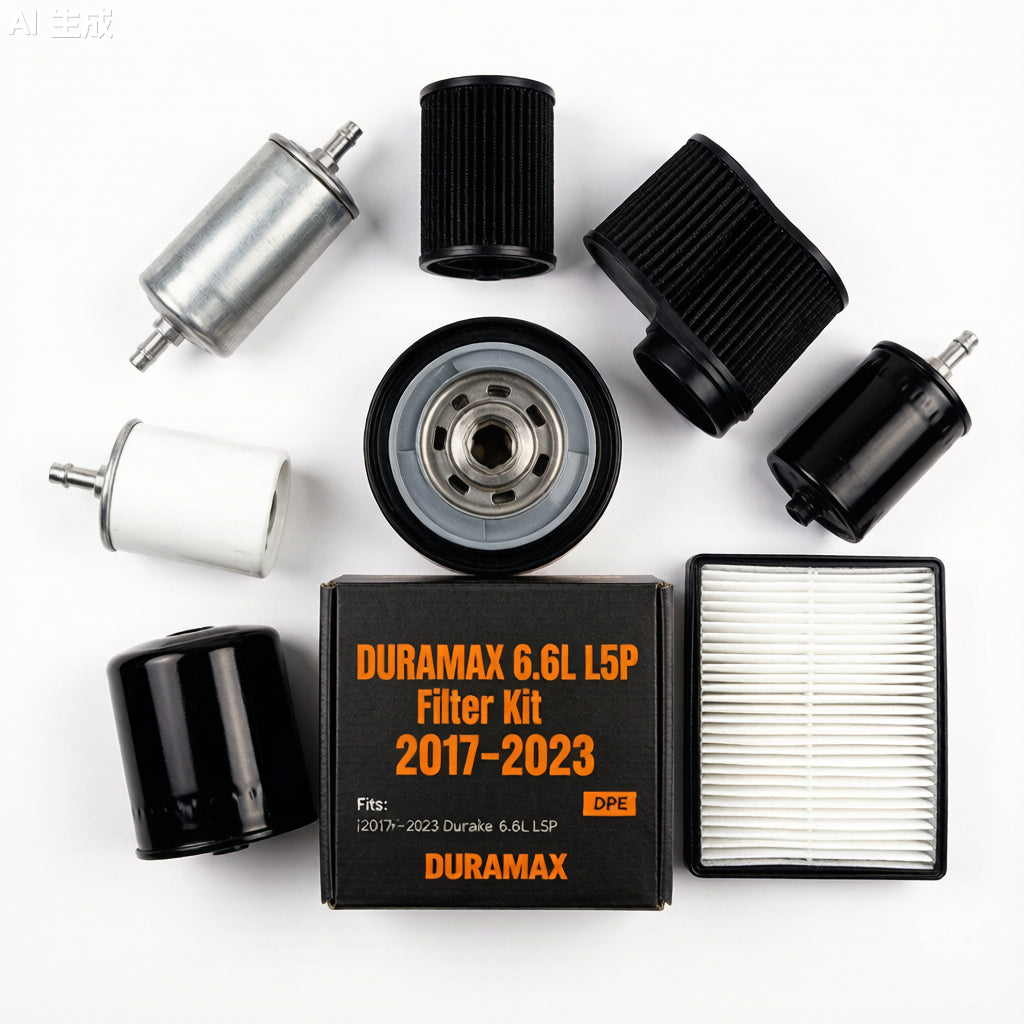 Filter Maintenance Kit for 2017-2023 GM/Chevy 6.6L Duramax L5P | Replaces TP1015 PF9579 A3245C