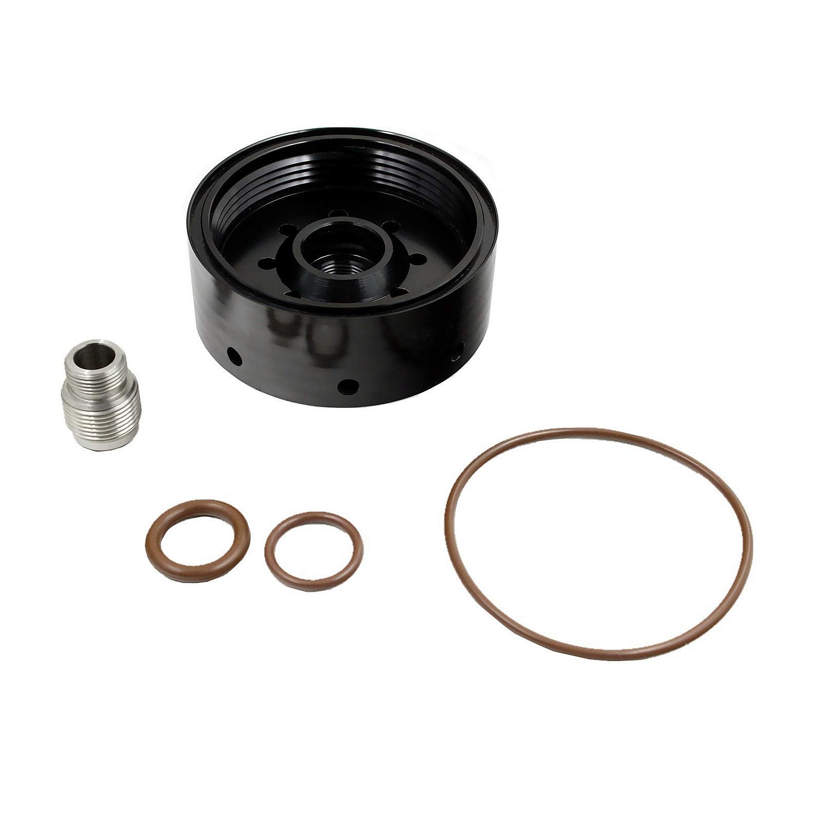 iFJF 1R-0750 Fuel Filter Aluminum Refit Head for Duramax 6.6L 2001-2016 Chevy Silverado/GMC Sierra LB7/LLY/LBZ/LMM/LML