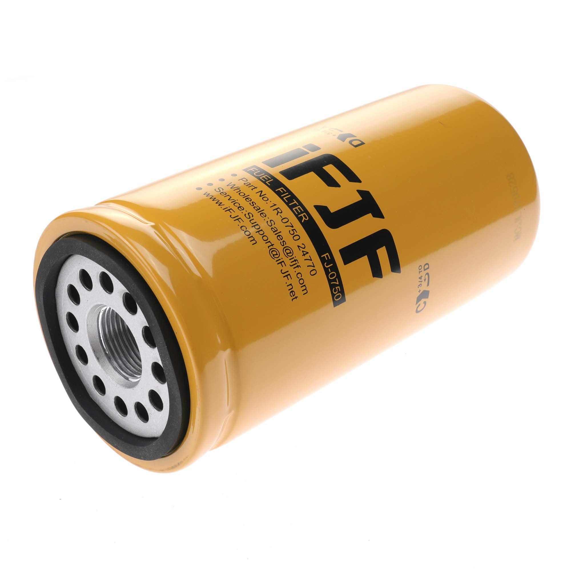 iFJF 1R-0750 Fuel Filter for Duramax 6.6L 2001-2016 Chevy Silverado/GMC Sierra 2500HD 3500HD Caterpillar D4E D6HLGP Secondary 3114