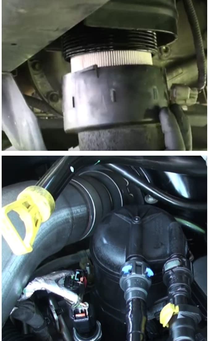 iFJF FD4615 Fuel Filter Water Separator for Ford F-250 F-350 F-450 F-550 Super Duty 6.7L V8 Diesel Powerstroke