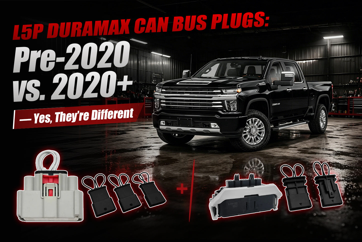 L5P Duramax CAN Bus Plugs: Pre-2020 vs. 2020+ — Yes, They’re Different