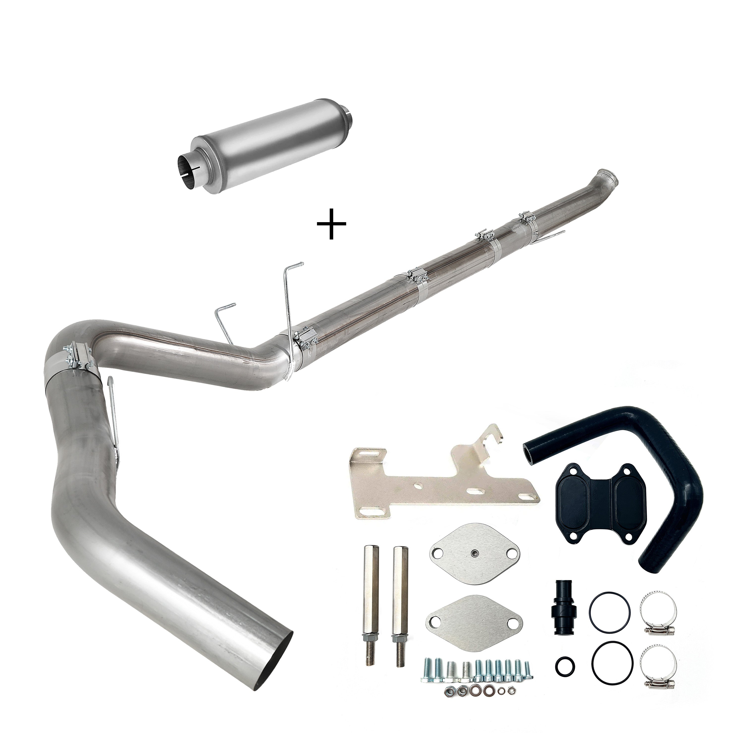 Full Delete Kit 4"/5" DPF/DEF/EGR | 2019-2021 Ram Cummins 6.7L