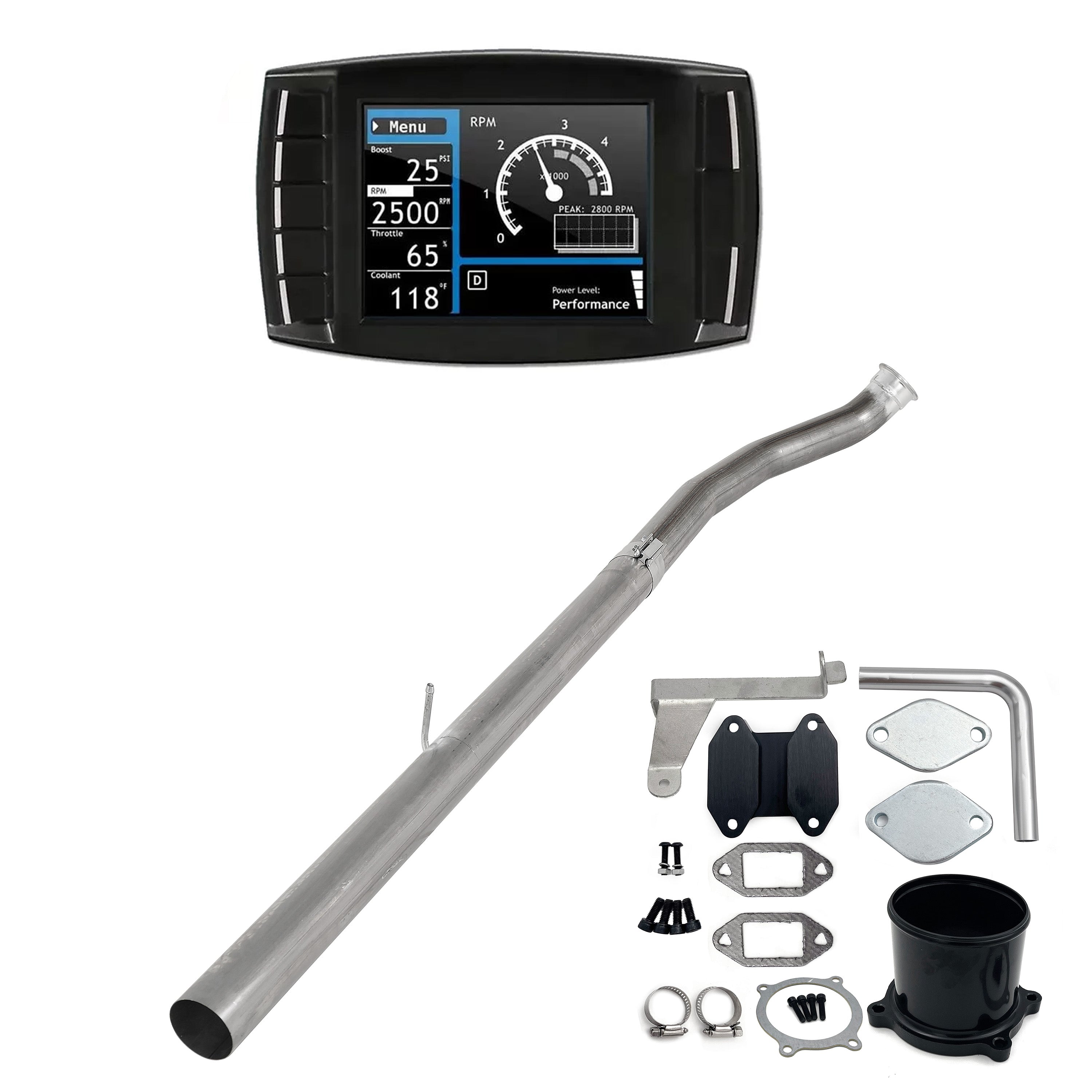 Full Delete Kit 4" DPF/DEF/EGR| 2007.5-2009 Ram Cummins 6.7L