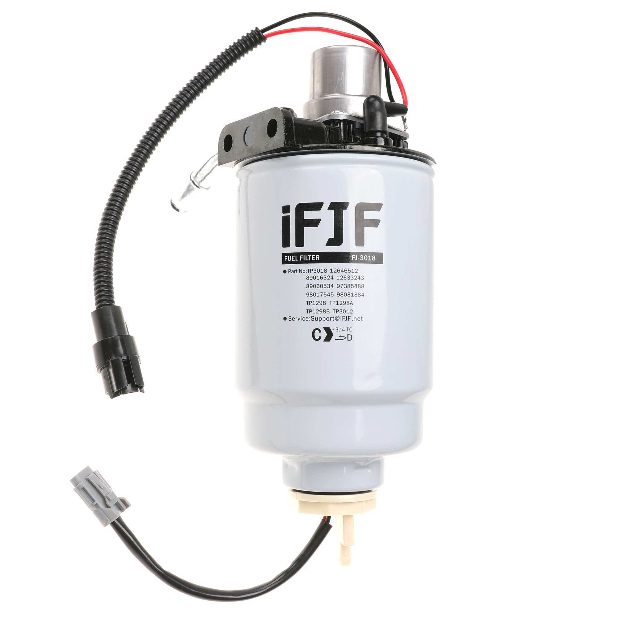 iFJF 12642623 Fuel Filter Assembly for Duramax 6.6L V8 Chevy Silverado/GMC Sierra 2500HD 2005-2013