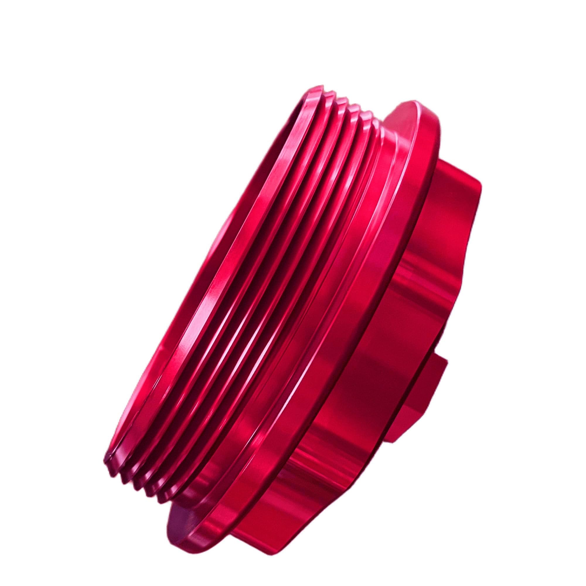 iFJF Red F81Z9G270BA Fuel Filter Billet Aluminum Cap for Powerstroke 7.3L V8 1999-2003 F250-F550 Super Duty 2000-2003 Excursion