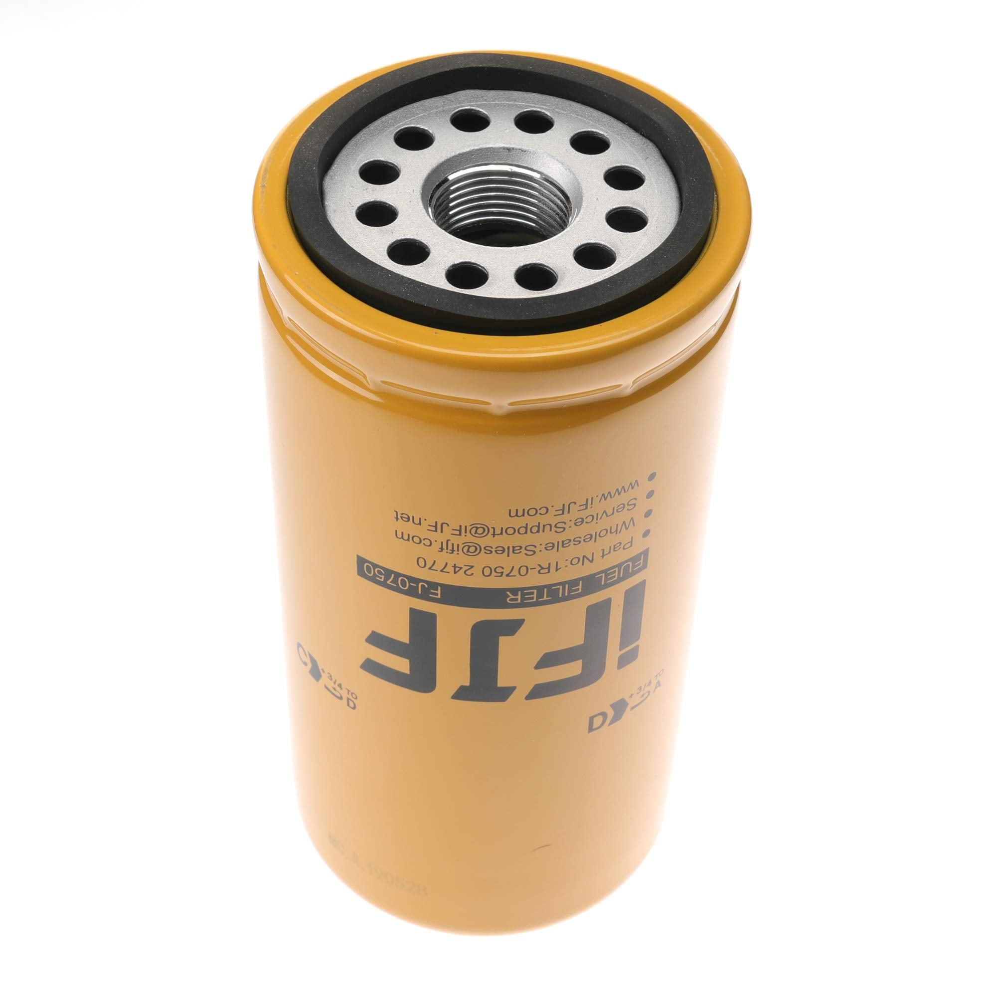 iFJF 1R-0750 Fuel Filter for Duramax 6.6L 2001-2016 Chevy Silverado/GMC Sierra 2500HD 3500HD Caterpillar D4E D6HLGP Secondary 3114