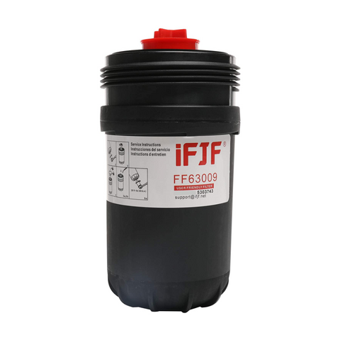 iFJF FF63009 Fuel Filter Replaces Fleetguard Cummins FH22168 5303743 FF63008 FH22168