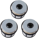 iFJF FD4596 Fuel Filter for Ford  F250 F350 F450 F550 Super Duty 7.3L Powerstroke V8 1999-2003 F81Z9N184AA (Set of 3)