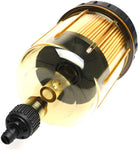 S3213 Fuel Water Separating Filter 35-60494-1 for Outboard Motor 10 Micron Filter with 3/8 Inch NPT Port 802893Q01(Without Housing Header)