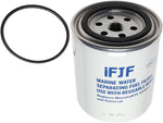 iFJF S3213 Fuel Water Separating Filter Replacement Filter with O-ring fit 3/8 Inch NPT Outboard Motors 802893Q01