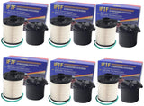 iFJF FD4615 Fuel Filter Water Separator for Ford F-250 F-350 F-450 F-550 Super Duty 6.7L V8 Diesel Powerstroke(Set of 6)